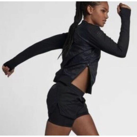 Nike Women's Dri-FIT Run Division Long Sleeve Top S - Picture 2 of 8